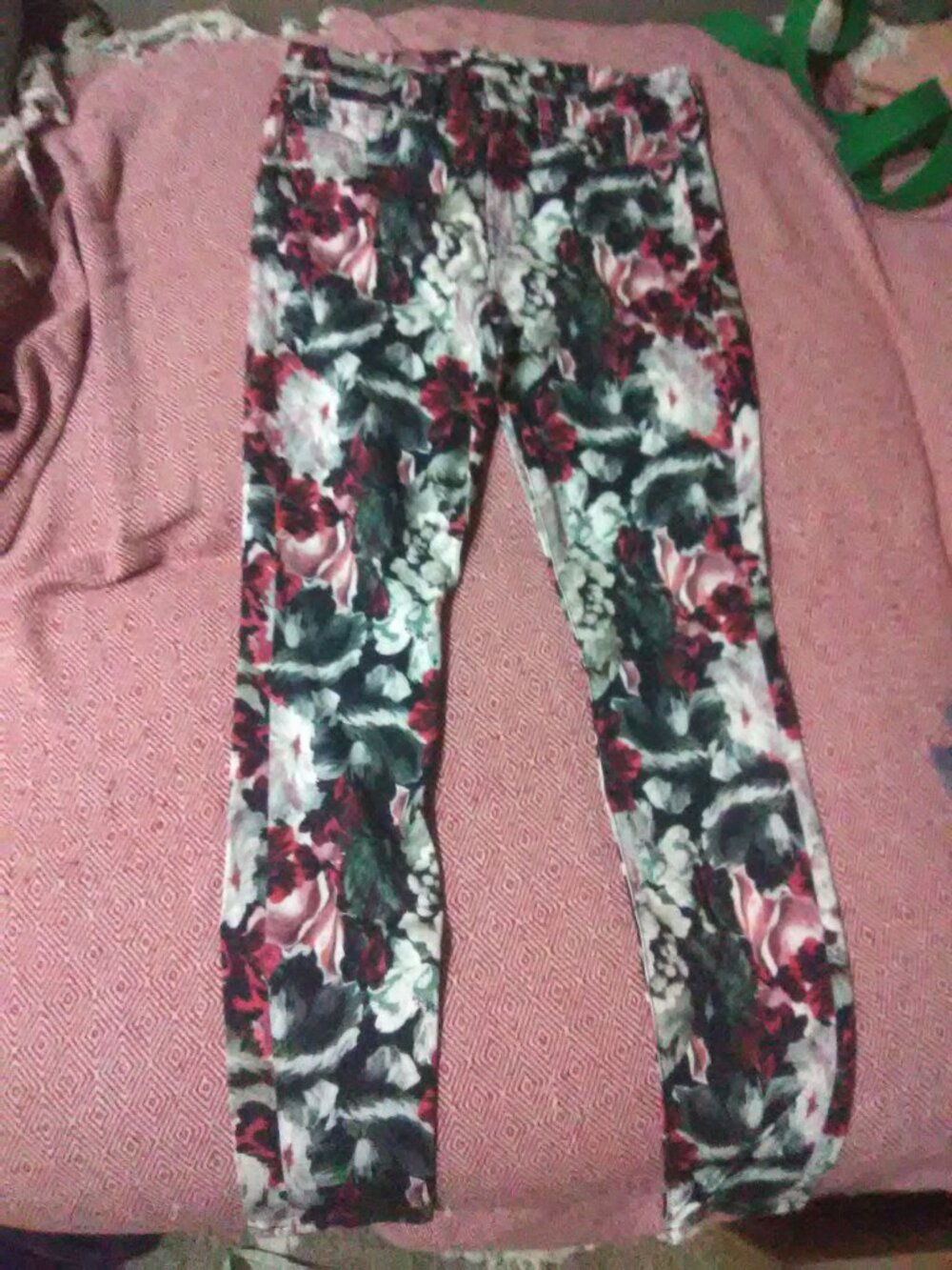 Womens size 30 flower pants